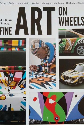 BMW Art Cars, foldertje expositie in het Louwman Museum  beschikbaar voor biedingen