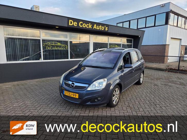 Opel Zafira 1.8 Business/TREKHAAK, Auto's, Opel, Bedrijf, Te koop, Zafira, ABS, Airbags, Airconditioning, Boordcomputer, Centrale vergrendeling