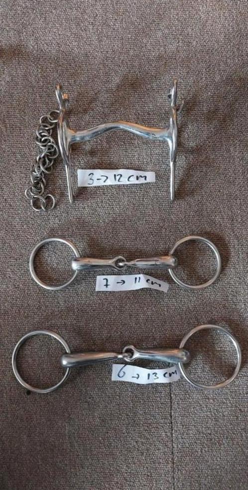 Bitten te koop, Dieren en Toebehoren, Paarden en Pony's | Hoofdstellen en Tuigage, Gebruikt, Dressuur, Ophalen