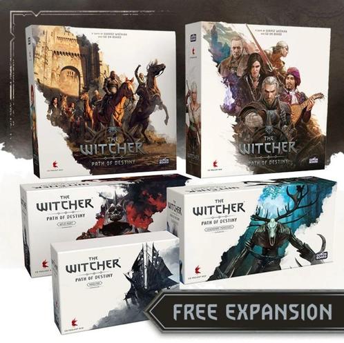 The Witcher: Path of Destiny Gameplay ALL-IN, Hobby en Vrije tijd, Gezelschapsspellen | Bordspellen, Nieuw, Een of twee spelers
