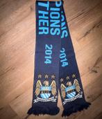 Voetbalsjaal Manchester City 2013 2014 Champions, Ophalen of Verzenden, Zo goed als nieuw, Buitenlandse clubs, Vaantje of Sjaal