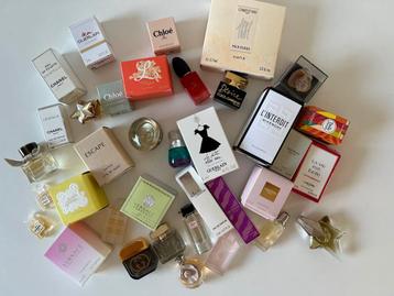 Parfum Miniaturen Collectie Angel, Gucci, Chloe beschikbaar voor biedingen
