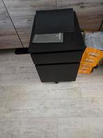 Bureau laden kast met een pennenla en een dossierlade, Ophalen, Zo goed als nieuw