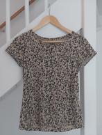 T-shirt met luipaardprint van Q/S by s. Oliver maat S, Kleding | Dames, Overige kleuren, Q/S by s. Oliver, Nieuw, Ophalen of Verzenden