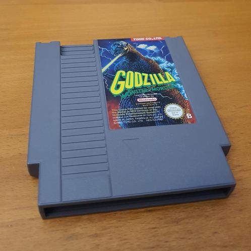 Nintendo NES | Godzilla Monster of Monsters, Spelcomputers en Games, Games | Nintendo NES, Gebruikt, Avontuur en Actie, 1 speler
