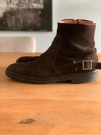 Suède  enkellaarzen mt 46 bruin, Kleding | Dames, Bruin, Lage of Enkellaarzen, Ophalen of Verzenden, Gedragen