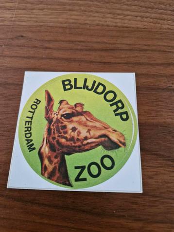 148 Blijdorp Zoo Giraffe Sticker  beschikbaar voor biedingen