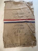 Stof van 1 kant van PTT postzak 89, Gebruikt, Verzenden, 120 cm of meer, Zwart