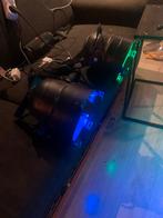 Led RGB led par 56.   4 stuks auto/music/dmx  modus, Ophalen of Verzenden, Gebruikt, Licht, Kleur