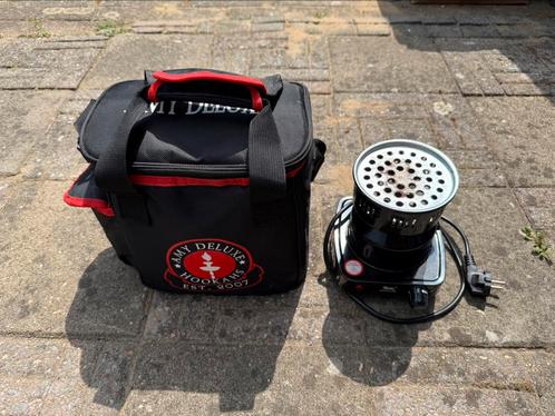 Amy Deluxe Alu Travel size Shisha met kolenbrander, Verzamelen, Rookartikelen, Aanstekers en Luciferdoosjes, (Water)pijp, Ophalen