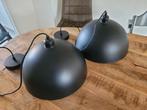 2 Hanglampen voor boven de eettafel - zonder lamp, Huis en Inrichting, Lampen | Hanglampen, Ophalen, Gebruikt, Metaal, Minder dan 50 cm