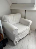 Grote witte stoel, Ophalen, Gebruikt, Eenpersoons, Minder dan 75 cm