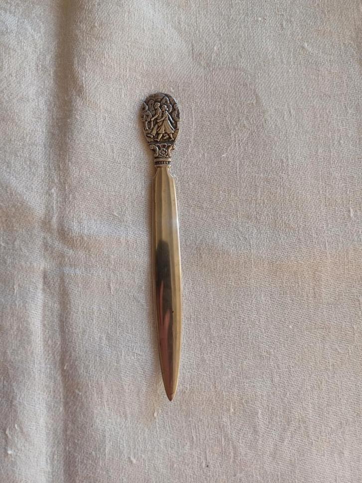 Verzilverde Gero 90 Brievenopener, Antiek en Kunst, Antiek | Bestek, Ophalen of Verzenden
