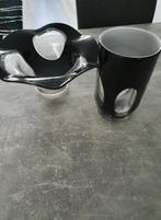 Glas objecten - Schaal en vaas, Schaal, Verzenden, Rond, Glas