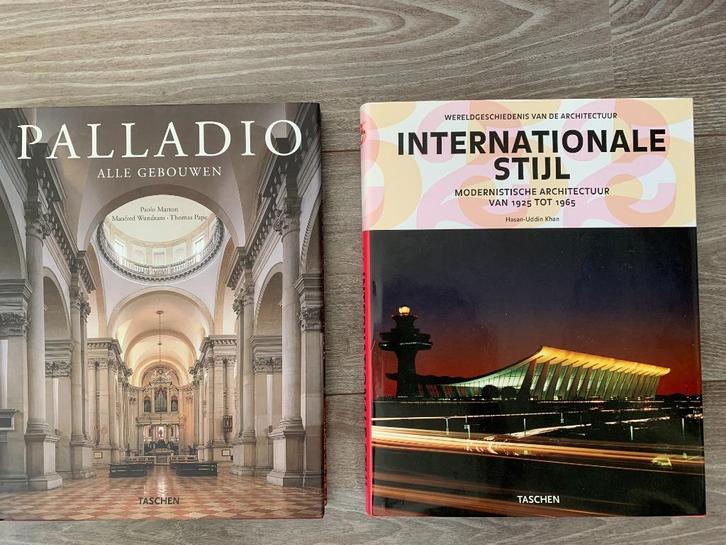 Architectuur van Palladio en boek "Internationale stijl", Boeken, Kunst en Cultuur | Architectuur, Zo goed als nieuw, Architectuur algemeen