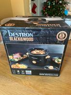 Nieuwe slowcooker in doos - Bestron Black&Wood, Ophalen of Verzenden, Timer, Nieuw