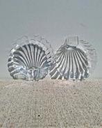 Vintage glazen schelpen schaaltje bakje zomerborrel sierlijk, Huis en Inrichting, Keuken | Servies, Ophalen of Verzenden, X, Schaal of Schalen