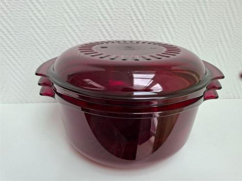 Microplusschalen, Microcook, 5 delig en meer Tupperware, Huis en Inrichting, Keuken | Tupperware, Nieuw, Schaal, Rood, Ophalen of Verzenden