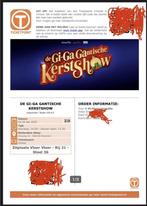 (VLOERTICKET!) De Gi-Ga Gantische Kerstshow op za 20 dec., Drie personen of meer
