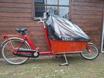 Bakfiets niet-electrisch 7 versnellingen, Gebruikt, Huif, 3 kinderen, Ophalen