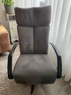 Relaxstoel met hocker, Huis en Inrichting, Ophalen, Zo goed als nieuw, Minder dan 75 cm, 50 tot 75 cm
