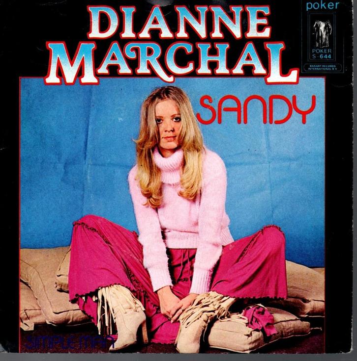Dianne Marchal: Sandy, Cd's en Dvd's, Vinyl Singles, Gebruikt, Single, Pop, 7 inch, Verzenden