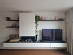 Interstar wandkast met opty mist open haard, Huis en Inrichting, Kasten | Wandmeubels, Gebruikt, 100 tot 150 cm, 300 cm of meer