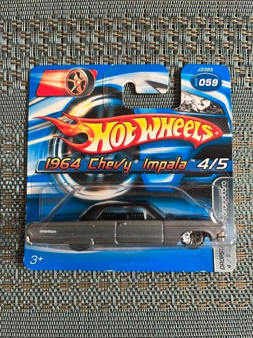 Hotwheels 1964 Chevrolet Impala Coupe, Hobby en Vrije tijd, Modelauto's | Overige schalen, Zo goed als nieuw, Auto, Ophalen of Verzenden