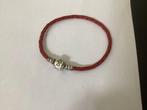 Nieuw Pandora rood leren armband 18 cm, Sieraden, Tassen en Uiterlijk, Armbanden, Verzenden, Nieuw, Rood, Leer