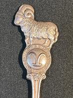 Vintage lepeltje Steenbok, Ophalen of Verzenden