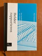 Peter Nederhoed - Helder rapporteren, Ophalen of Verzenden, Zo goed als nieuw, Peter Nederhoed