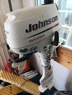 Johnson/suzuki 6pk langstaart op knuppel, Watersport en Boten, Ophalen, Gebruikt, 5 tot 10 pk, Viertaktmotor