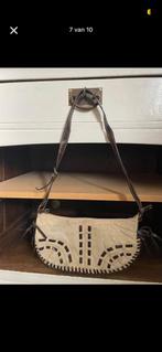 Bjorn Borg Tas - Beige Suède Schoudertas, Ophalen of Verzenden, Gebruikt, Beige, Schoudertasje