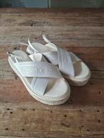 Calvin klein sandalen maat 39, Ophalen of Verzenden, Zo goed als nieuw, Zwart, Sandalen of Muiltjes