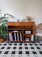 Vintage midcentury platenspeler meubel | kast | retro, Huis en Inrichting, Ophalen, Gebruikt