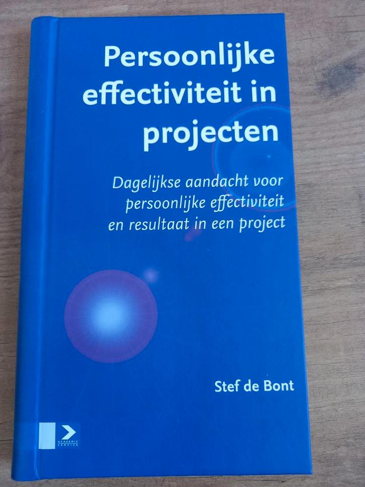 Persoonlijke effectiviteit in projecten, Boeken, Economie, Management en Marketing, Zo goed als nieuw, Management, Ophalen of Verzenden