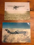 KLM DC-9 en Thanner postkaarten, Ophalen of Verzenden, Gebruikt, Kaart, Foto of Prent