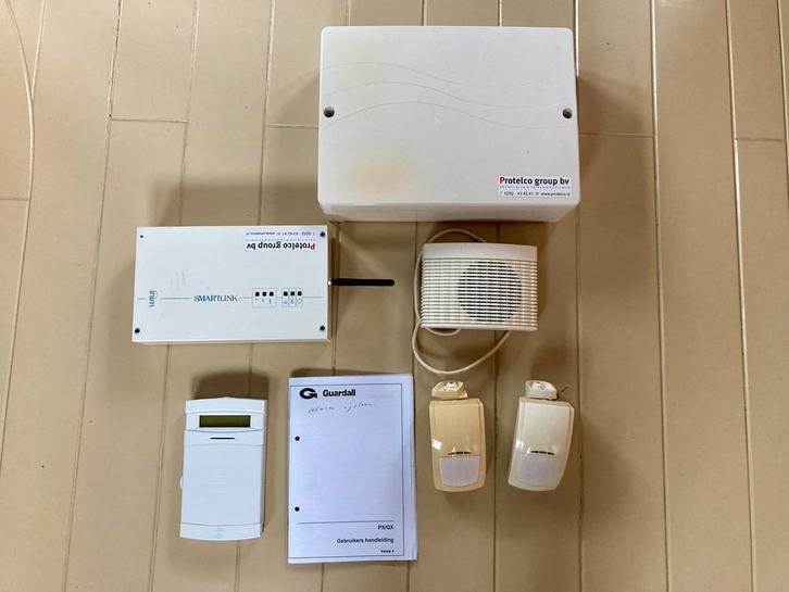 Beveiliging alarmsysteem Smartlink Guardall PX/QX, Doe-het-zelf en Verbouw, Alarmsystemen, Gebruikt, Ophalen of Verzenden