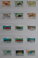 2 Kaarten Mooiste Postzegels Vissen Nr. 2 Gestempeld, Ophalen, Gestempeld, Dier of Natuur