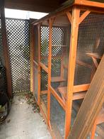 Kattenverblijf / kattenren, Dieren en Toebehoren, Ophalen, Gebruikt, Overige typen