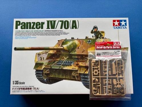Tamiya	35381	Panzer IV/70(A) (Sd.Kfz.162/1)	1/35 incl loop, Hobby en Vrije tijd, Modelbouw | Auto's en Voertuigen, Nieuw, Tank