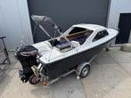 WATO 490 Cabin Consoleboot Compleet incl. Mercury 25PK 4-T, Watersport en Boten, Sloepen, Gebruikt, Polyester, 3 tot 6 meter