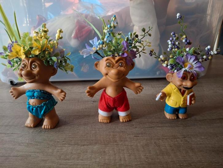 Vintage Trollen verzameling DAM ea, Verzamelen, Speelgoed, Gebruikt, Ophalen of Verzenden