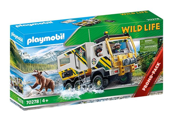 70278 expeditietruck, Kinderen en Baby's, Speelgoed | Playmobil, Nieuw, Complete set, Ophalen of Verzenden
