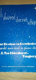 Sinterklaas en kerstliederen voor viool en piano, Gebruikt, Ophalen of Verzenden, Thema, Piano