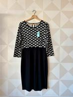 King Louie Mod Dress jurk zwart wit L/40 NIEUW, Zwart, Maat 42/44 (L), Nieuw, Ophalen of Verzenden