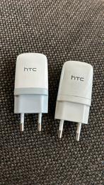 2 htc orginele adapters. Zonder kabel, Telecommunicatie, Mobiele telefoons | Telefoon-opladers, Ophalen of Verzenden, Zo goed als nieuw