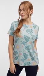 NIEUW! RAGWEAR ADORI top groen met print mt M-XXL, Nieuw, Groen, Ragwear, Ophalen of Verzenden