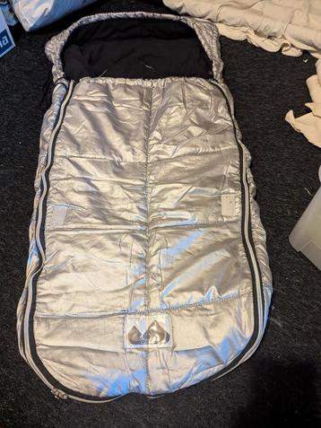 Jollein Voetenzak - Universeel zilver/zwart. beschikbaar voor biedingen