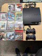 Sony PlayStation 3 inclusief 8 spellen, Spelcomputers en Games, Spelcomputers | Sony PlayStation 3, Geen, Ophalen of Verzenden